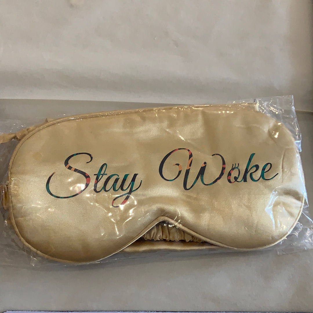 Stay Woke Sleep Mask