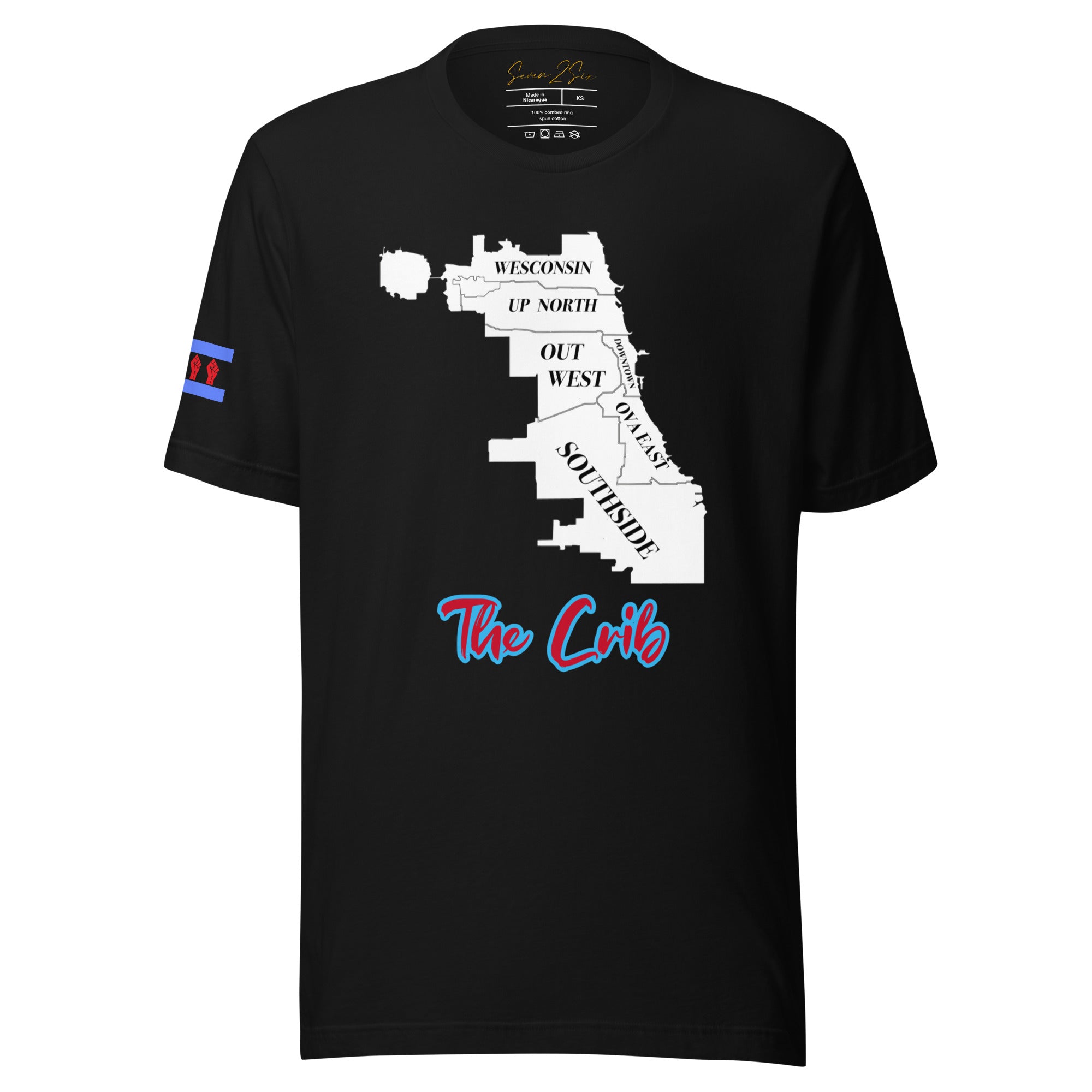 Map of The Crib Tee